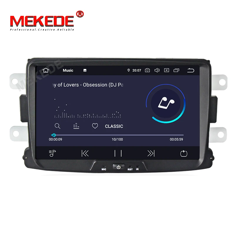 Восьмиядерный 64G RAOM 4G ram Android 9,0 PX5 автомобильный Радио стерео dvd-плеер для Dacia Sandero Duster Captur Lada Xray 2 wifi