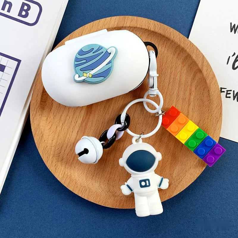 

Cute Astronaut Silicone Cover for Samsung Galaxy Buds / Buds Plus Bluetooth Earphone Case Charging Box Bag for Galaxy Buds Buds+