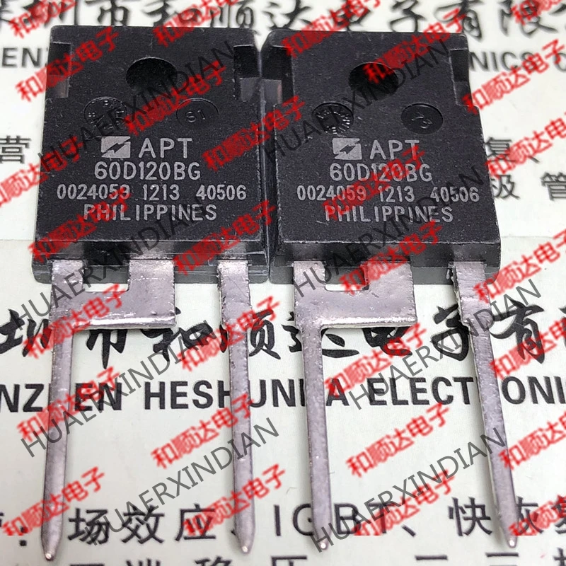 5 шт., новые оригинальные кнопки APT60D120BG-247 1200V 60A