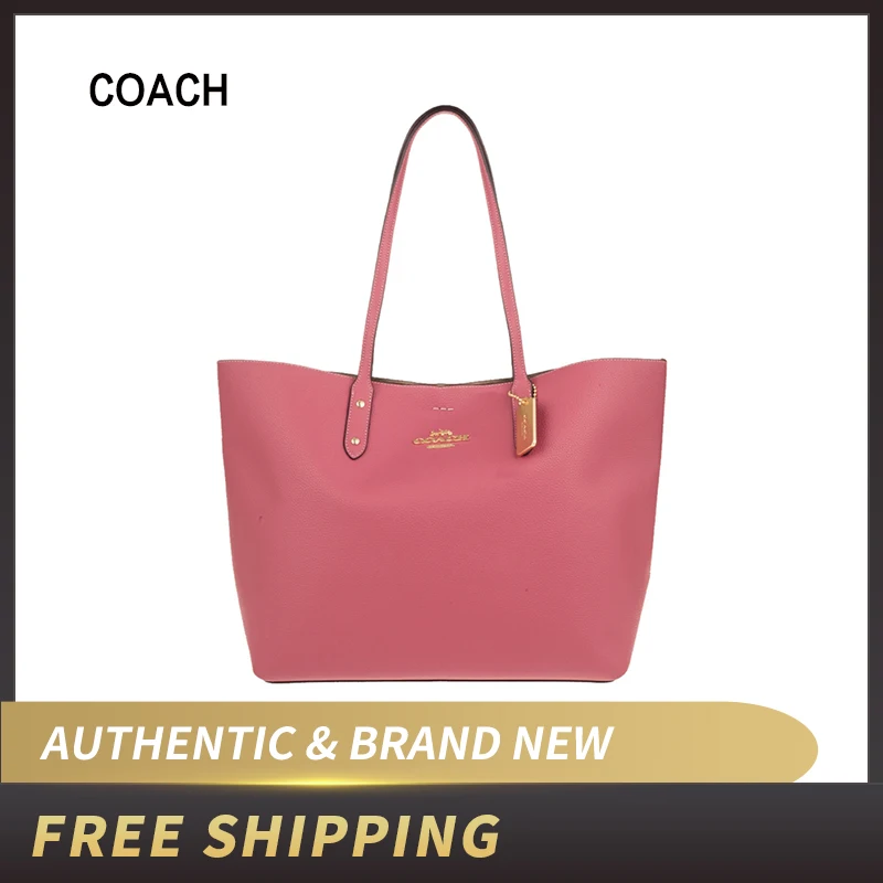 

Authentic Original & Brand New Coach Leather Tote Handbag Shoulder Bag F76637