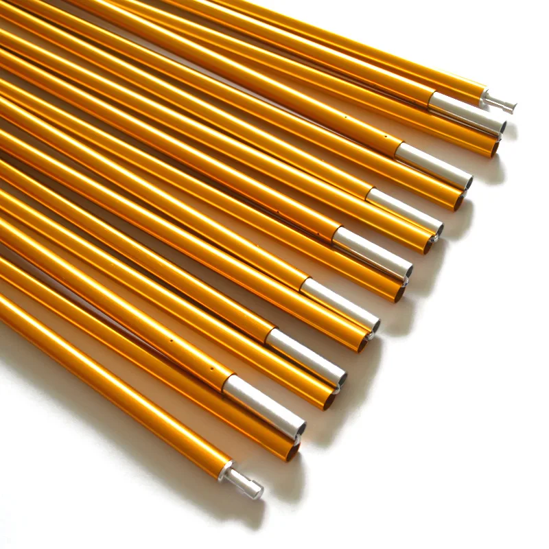 Outdoor Tent Rod Alloy 1piece 8.5/9.5/11mm 3.6m/4m/4.4m