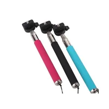 Универсальная ручная селфи-палка, регулируемая телескопическая камера, монопод+ адаптер для GoPro Hero, Спортивная камера, селфи-палка