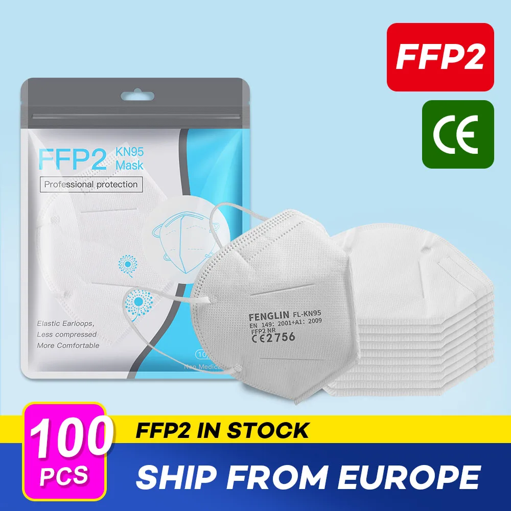 Китайская Чешская Республика Польша Франция Испания Бельгия склад FFP2 KN95 маска
