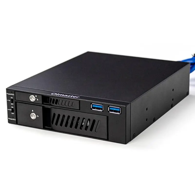  25/35 zoll Interne HDD SSD Fall Box Dual USB3.0 Optische Stick Mobile Rack Station Festplatte Gehäu