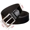 2022 véritable ceinture en cuir hommes 140 150 160 170cm grande taille luxe concepteur ceintures hommes fendu en cuir haute qualité ceinture ► Photo 3/6