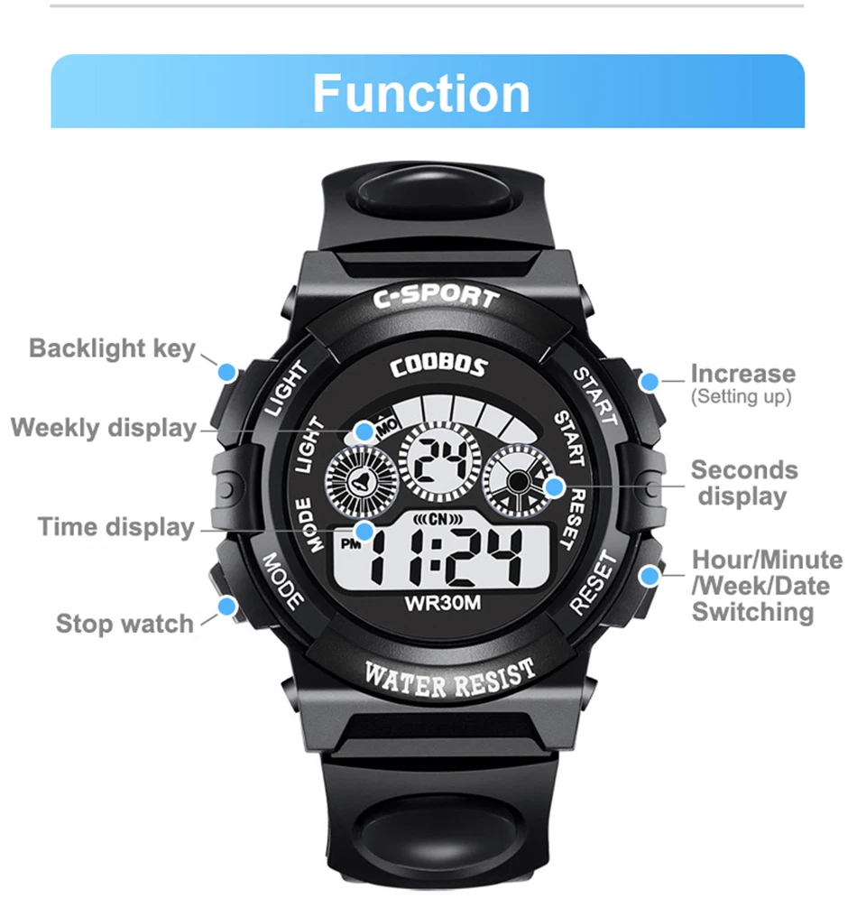 SPORT WATCH FOR KIDS  (9)