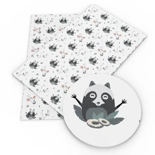 20*34 см животных серии узоры печатных искусственная кожа листы, материалы для ручных поделок для ручной работы, 1Yc7870