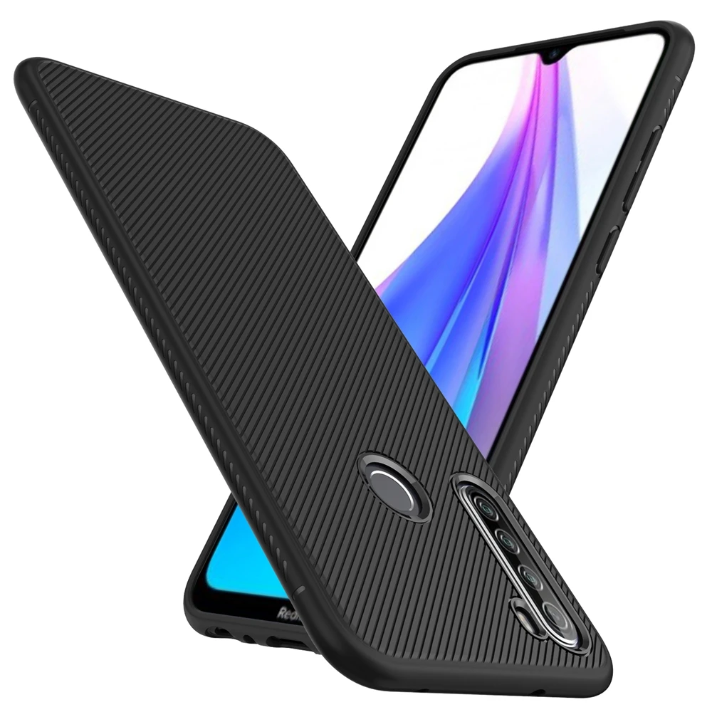 Чехол для Redmi Note 8T Xiaomi 8 Pro роскошный Ударопрочный силиконовый мягкий чехол