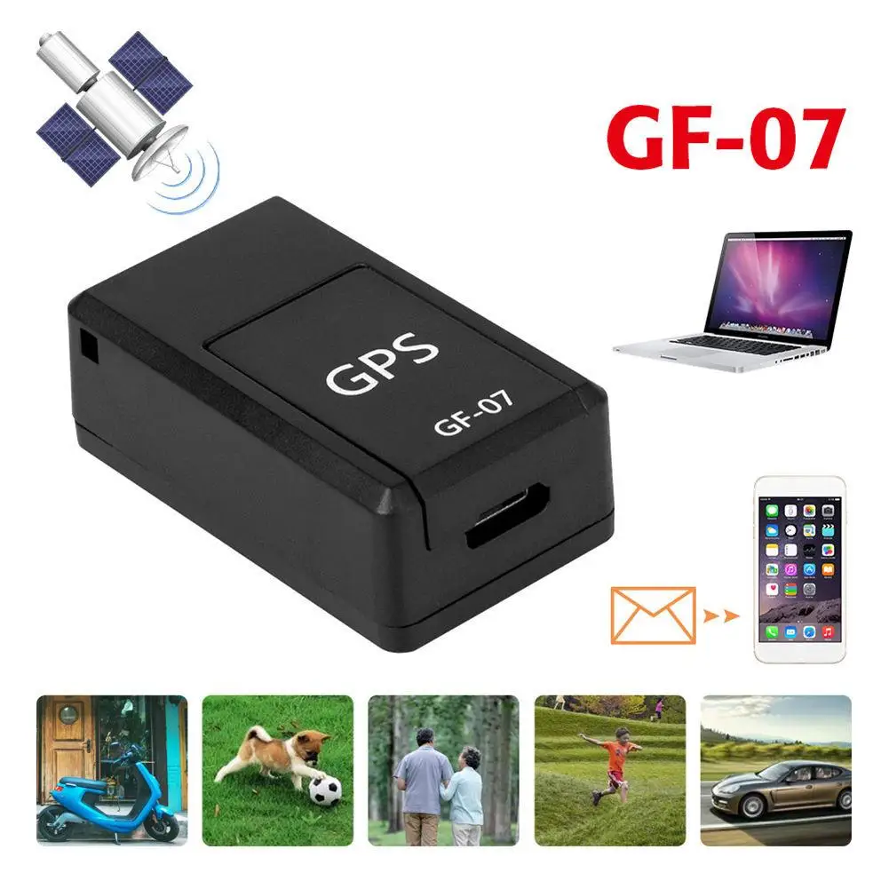 GF07 GSM GPRS мини магнитный автомобильный gps анти-потеря Запись в реальном времени устройство слежения локатор трекер Мини карта памяти TF