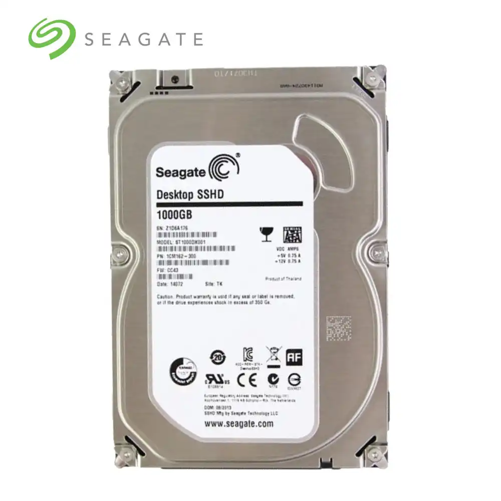 Seagate 1tb Desktop Sshd Solid State Hybrid Drive Sata 6gb S 64mb Cache 3 5 Inch Internal Bare Drive St1000dx001 Internal Hard Drives Aliexpress