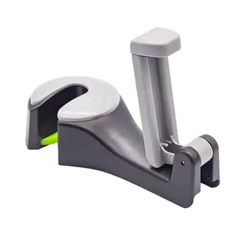 

Hot 1pcs Car Hidde Creative New Seat Back Hook Car Multi-function Rear Row Mobile Phone Bracket Hook Car Headrest Hook