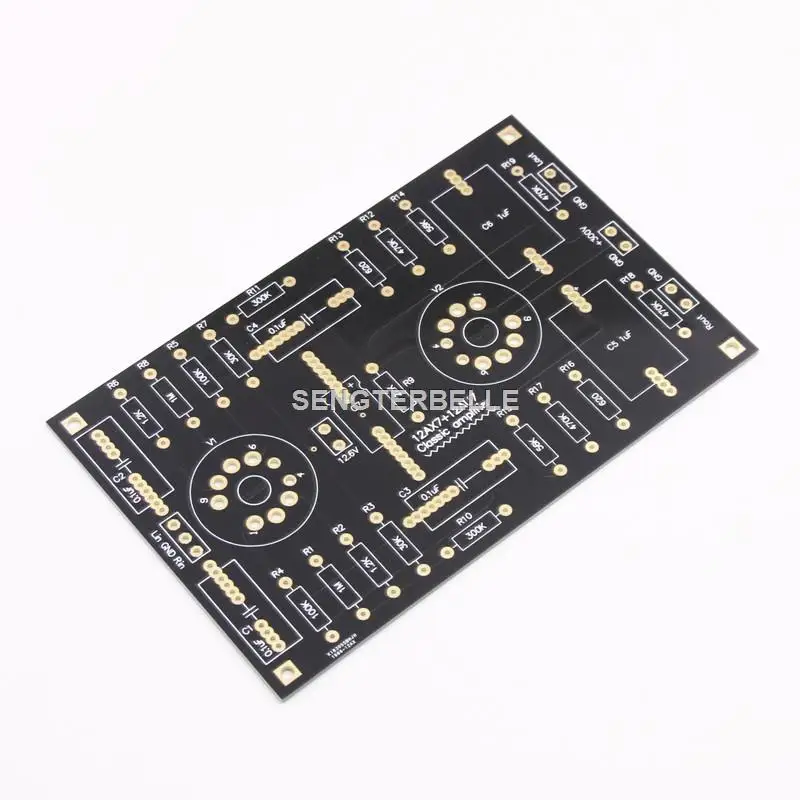 Hifi 12AX7+12AU7 Tube Preamplifier Preamp Board Kit Base On Marantz 7 Circuit