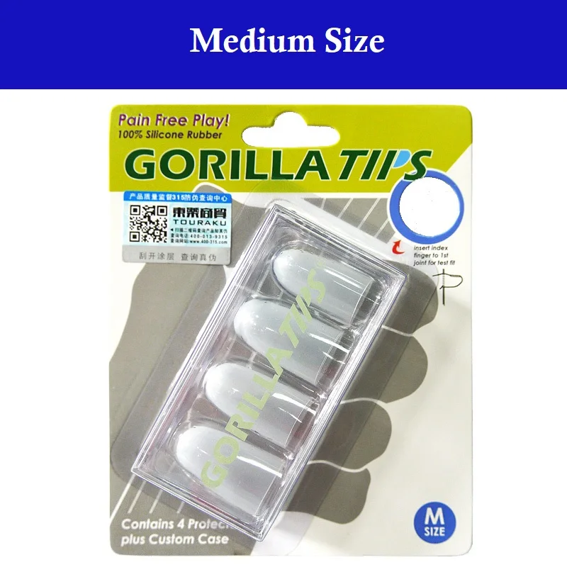 Gorilla Tips Fingertip Protectors Blue Size Extra Small [Alf:98-GT100BLU] -  Performers Music