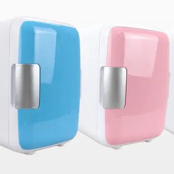 

4L Car Refrigerator Mini Cold And Warm Small Refrigerator Car Home Dual-Use Small Dormitory Household Refrigerator