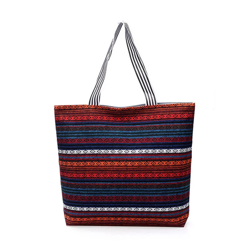 Fashion Folding Women Big Size Handbag Tote Ladies Casual Flower Printing Canvas Graffiti Shoulder Bag Beach Bolsa Feminina