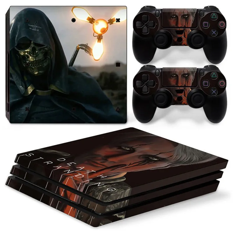 Death Stranding Косплей PS4 Кожа Наклейка виниловая Dualshock Playstation 4 консоль и контроллеры PS4 Кожа Наклейка