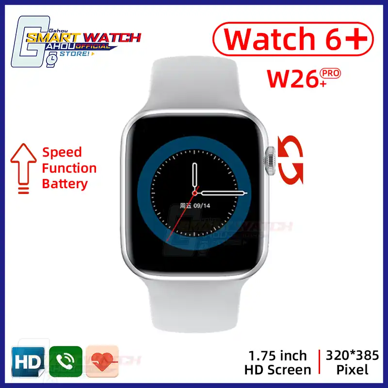 Смарт часы IWO Watch 6 new W26 мужские фитнес трекеры с поддержкой Bluetooth звонки подходит