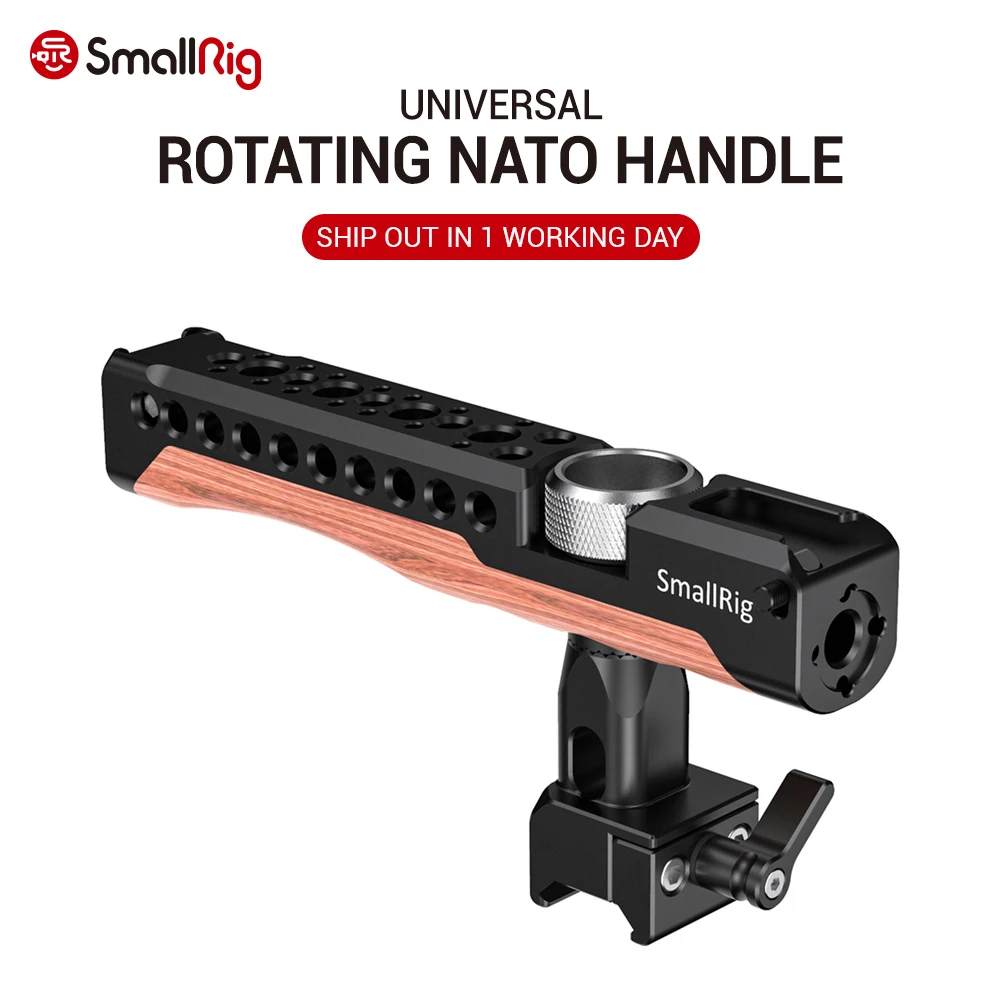Стабилизатор для камеры SmallRig с быстроразъемной вращающейся ручкой dslr Nato