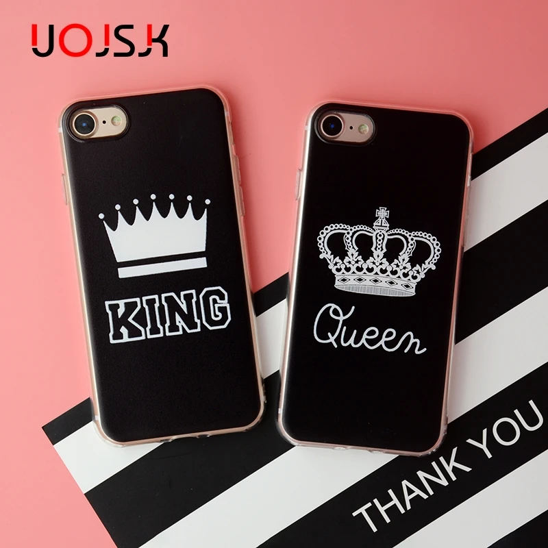 Чехол для телефона Queen iPhone 6 6s 7 8 Plus чехол King Valentine с принтом мягкий силиконовый X XS