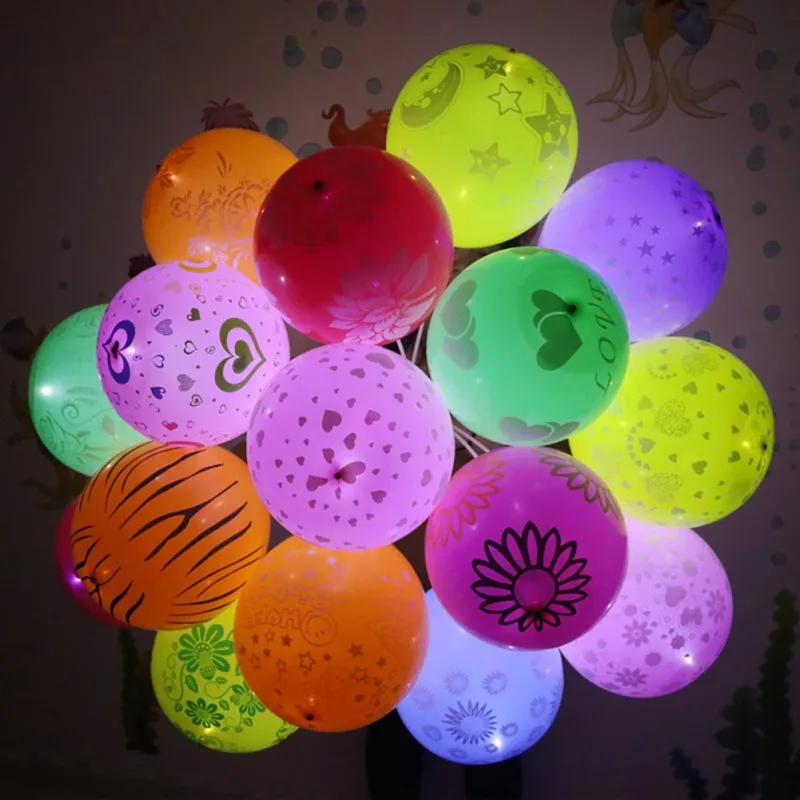 10pcs/lot LED Flash Lamps Balloon Lights for Paper Lantern Balloon Light Casamento baby shower Wedding Decoration gifts