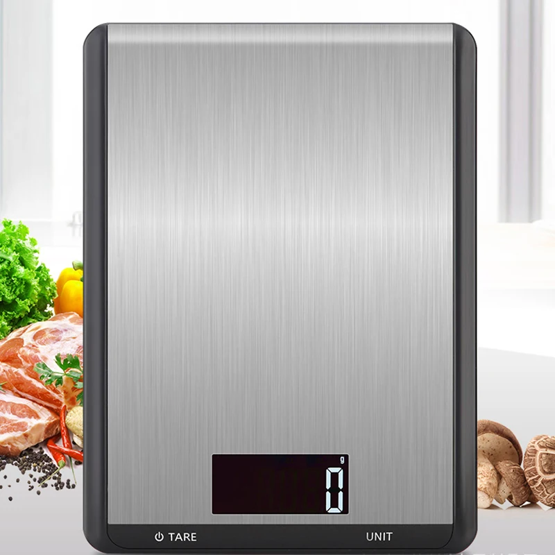 10Kg/1G Digital Scale Kitchen Measure Tools Stainless Steel Electronic Weight