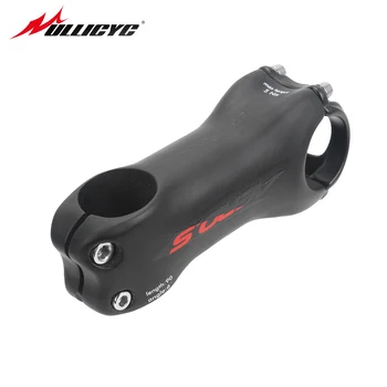 

ULLICYC AERO Seris UD surface paint Full Carbon Fibre Bike Stem 6/17 Degree Semi-circular Sign External Standard Light MTB Parts