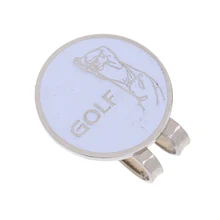 Магнитный Стандартный Гольф Мяч Маркер шляпа клип, легко крепится к шапкам и шапкам-легкий и портативный