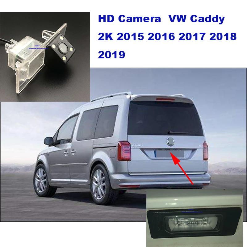 Камера заднего вида Yessun парковочная камера для Volkswagen Caddy 2K 2015 2016 2017 2018 2019 |