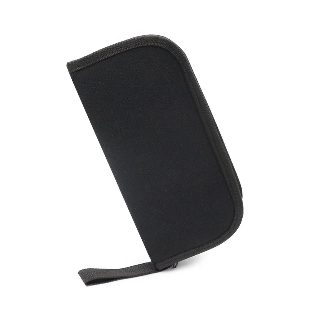 

Multi-functional Canvas Bag Watch Repair Portable Tool Bag Case Opener Watch Screwdriver Zipper Storage Tool Bag Black