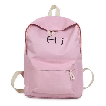 

Women Backpack Solid Color Travel Bag Large Shoulder Bag For Teenage Girl Student School Bag Women Large School Top-handle Bags