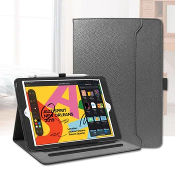 

iPad 2020 Protective Case Car Sewn Section Business Holder Leather Case for Tablet Computer Leather Goods Processing iPad 9.7 Pr