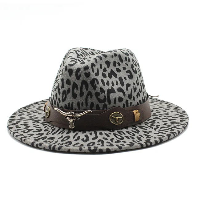 Panama cow head accessories shallow top 