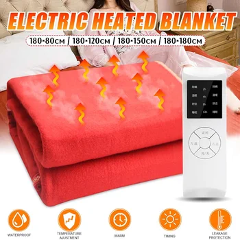 

220V Electric Blanket Electric Heated Blanket Heater Double Body Warmer Heated Mattress Thermostat Electric Heating Blanket Pad