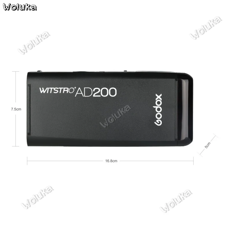 Godox AD200 200Ws GN 60 ttl высокоскоростная синхронизирующая со вспышкой стробоскоп Встроенная 2,4G Беспроводная X система с 2900mAh литиевая батарея CD50 T03Y