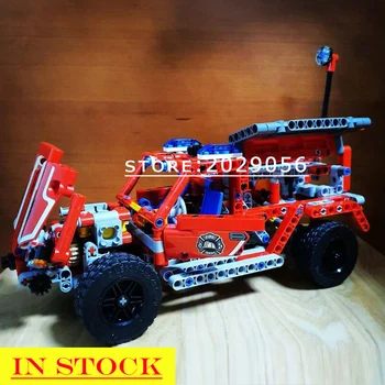 

In Stock 10824 First Responder Technic Series 513Pcs Toys compatible with 42075 20079 3375 13006 Building Blocks Bricks