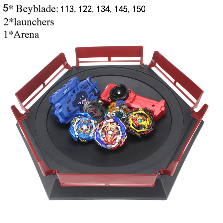 Beyblade Burst Bey Blade игрушка из металла Funsion Bayblade набор коробка для хранения с ручкой пусковая установка игрушки арена для Childr