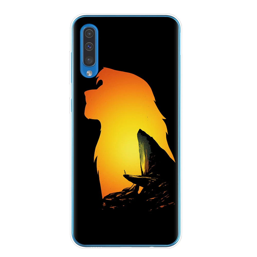 Мягкий силиконовый чехол для телефона Lion King nala simba timon из ТПУ для samsung A10 A20 A30 A40 A50 A70 A7 A9 A6 A8 Plus coque