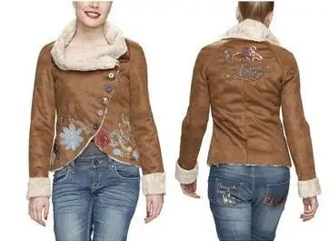 Популярный Логотип DESIGUAL, зимняя женская одежда с капюшоном в Испании, размеры 36-46