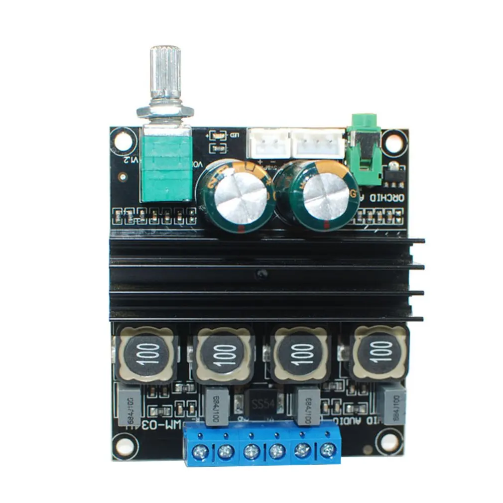 Amplifier Digital Audio Board TPA3116 Power Amp 2.0 Class D Stereo Amplifiers Hifi Dc12-24v 2x100w |
