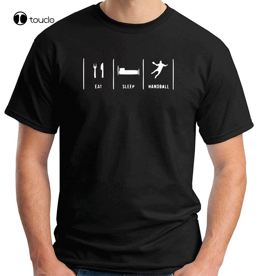 Camiseta de Maglia y Maglietta para hombre mujer, prenda de vestir Unisex, con diseño de Uomo Handball, Pallamano, giocatee, Sp0063|Camisetas| - AliExpress