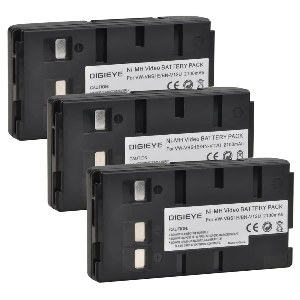 Batterie Remplace JVC BN-V65U BN-V22U BN-V25U BN-V50U 4200mAh 6V