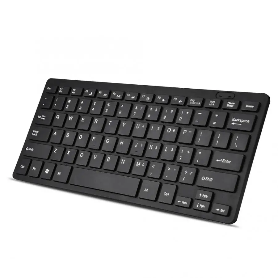 Мини-78-Key Проводная usb-клавиатура тонкий эргономичная клавиатура для настольных ПК