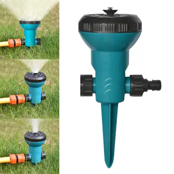 

Garden Metal Spike 360 Degree adjustable rotating Water Nozzle Sprinkler Home Garden Watering Device Watering Tool Planting Tool