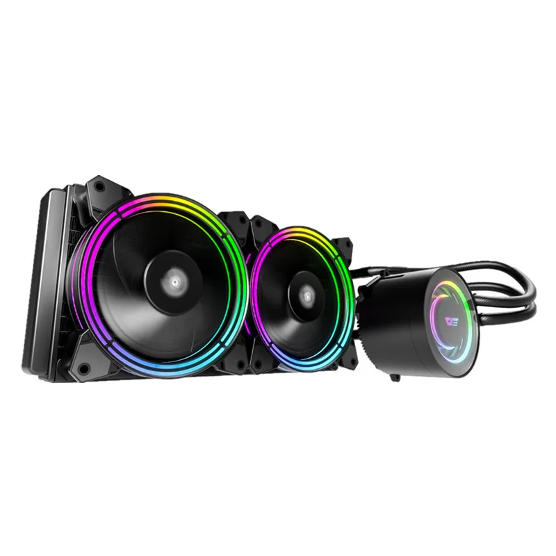 Darkflash 120 240 360 Refrigerador de Água Radiador Computador Case Ventilador Cpu Integrado Dissipador de Calor de Refrigeração de Água Lga 775 1151 Am2 Am3 Mais Am4 Ventiladores e resfriadores - Imagem 5