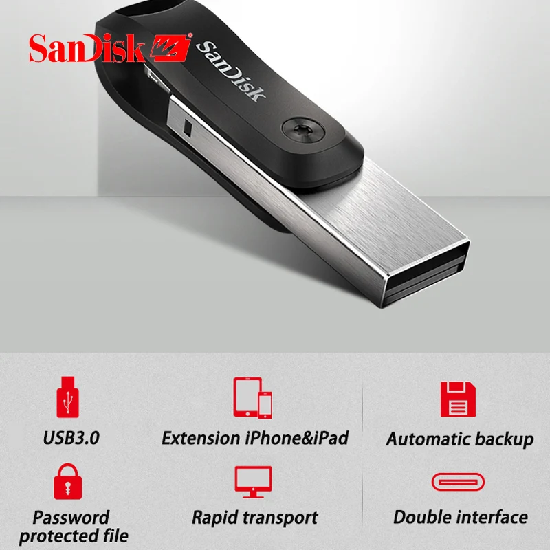 Sandisk Флешка USB OTG 3 0 флэш накопитель 64 Гб 128 ГБ 256 SDIX40N/IX60 usb карта памяти pendrive para