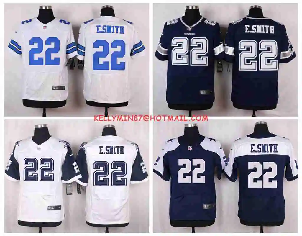 Стилизованный, высокое качество, Dallas s Emmitt Smith мужской Джерси