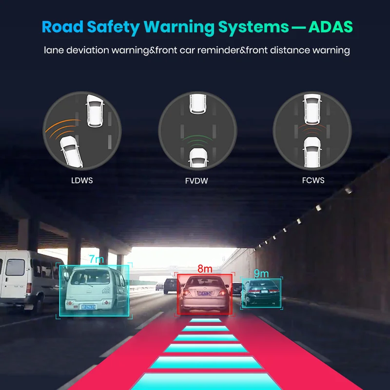Junsun 2019 ADAS 4 канал Автомобильный видеорегистратор камера видео регистраторы