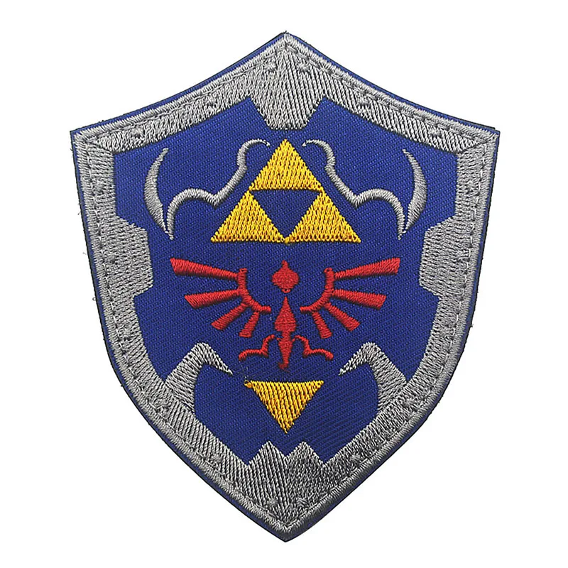 

The legend of Zelda Link Shield new tactical armband magic military patch can be posted Clothing personality accessories support