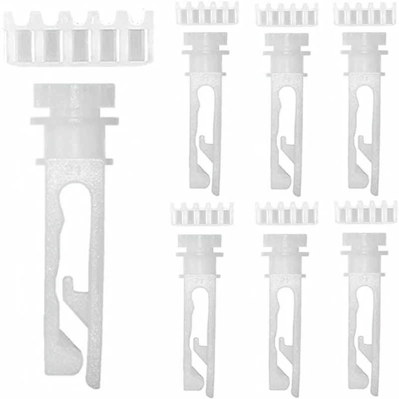 

20pcs The Stem and Gear for Vanes Carrier of 3-1/2" or 5" Vertical Blinds Components Used for Headrail