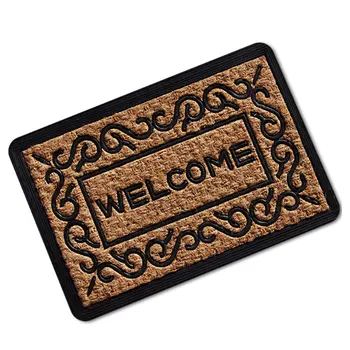 

45*75cm Door Mat Balcony Mat Floor Mat Hallway Floor Mat Carpet Outdoor Kitchen Powerful bristles Entrance Rug Floor Mat